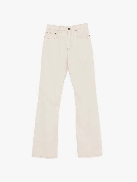 Burberry equestrian-knight straight-leg jeans