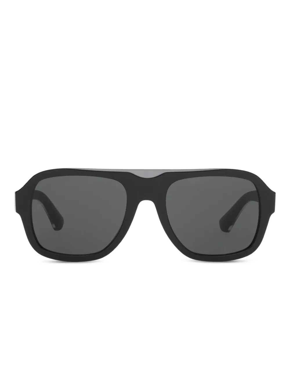 Burberry Eyewear Eckige Sonnenbrille - Schwarz