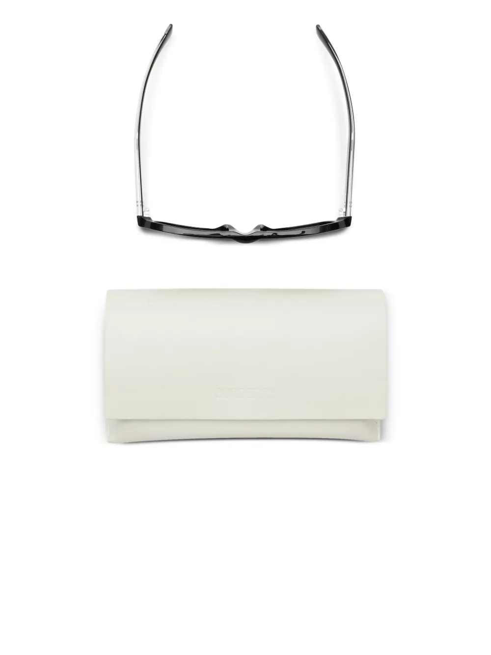Burberry Eyewear Zonnebril met vierkant montuur Zwart
