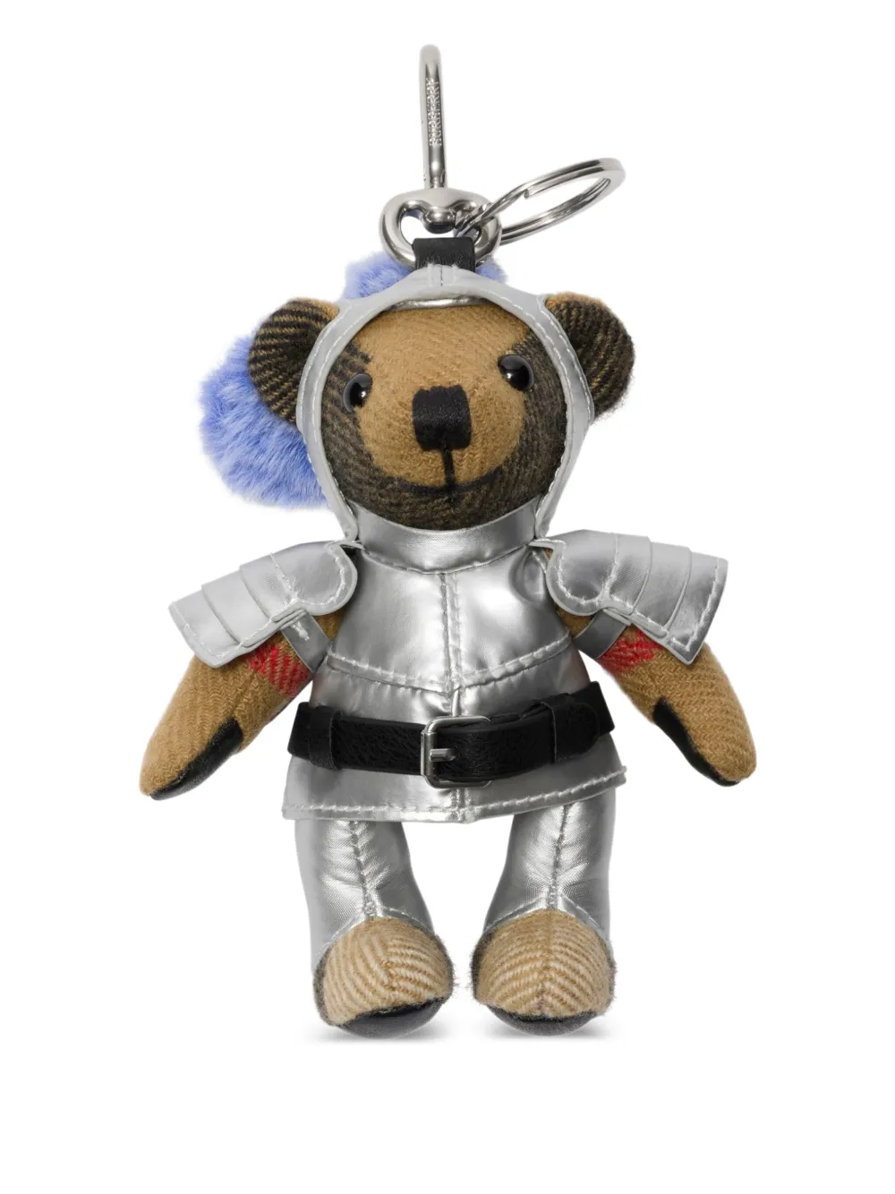 Burberry Thomas Bear equestrian-knight charm - Grau