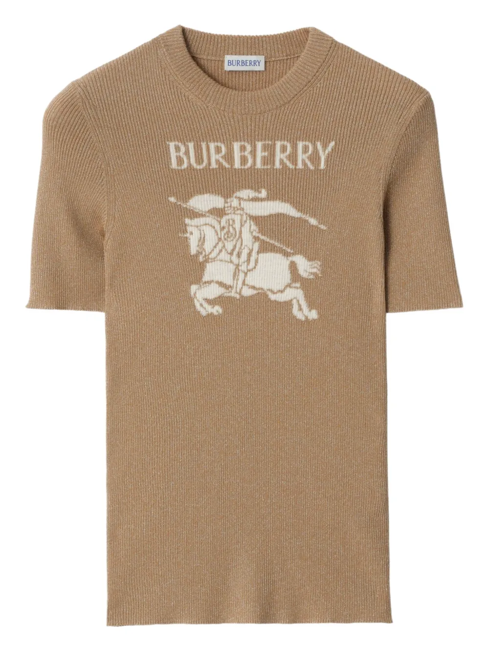 Burberry Equestrian Knight T-shirt - Toni neutri