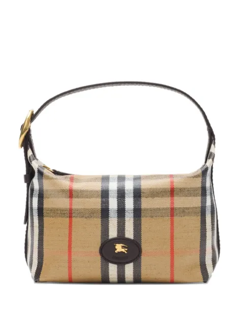Burberry mini Highlands checked tote bag