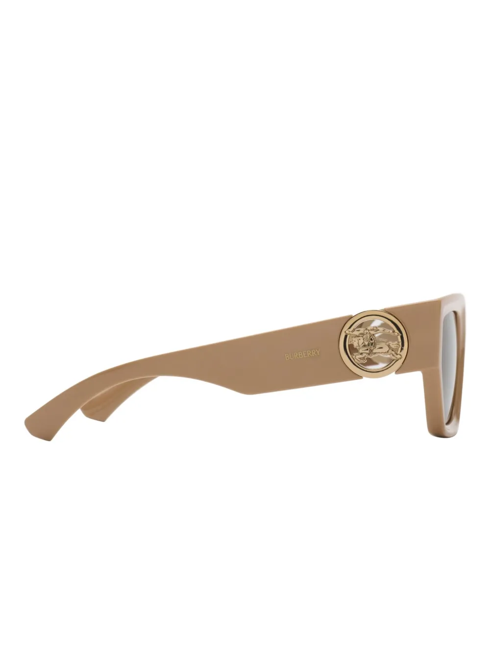 Burberry Eyewear EKD oversize-frame sunglasses - Beige