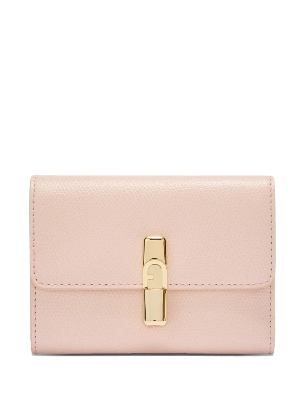Furla Small Iride Zip-fastening Compact Wallet In Blue