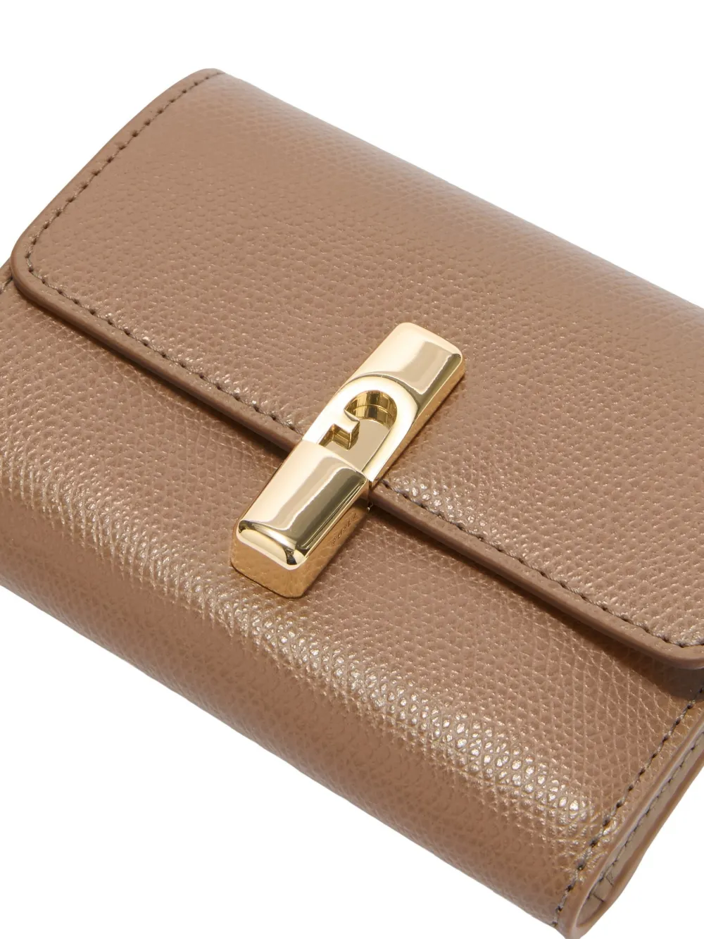 Iride Grained Compact Wallet