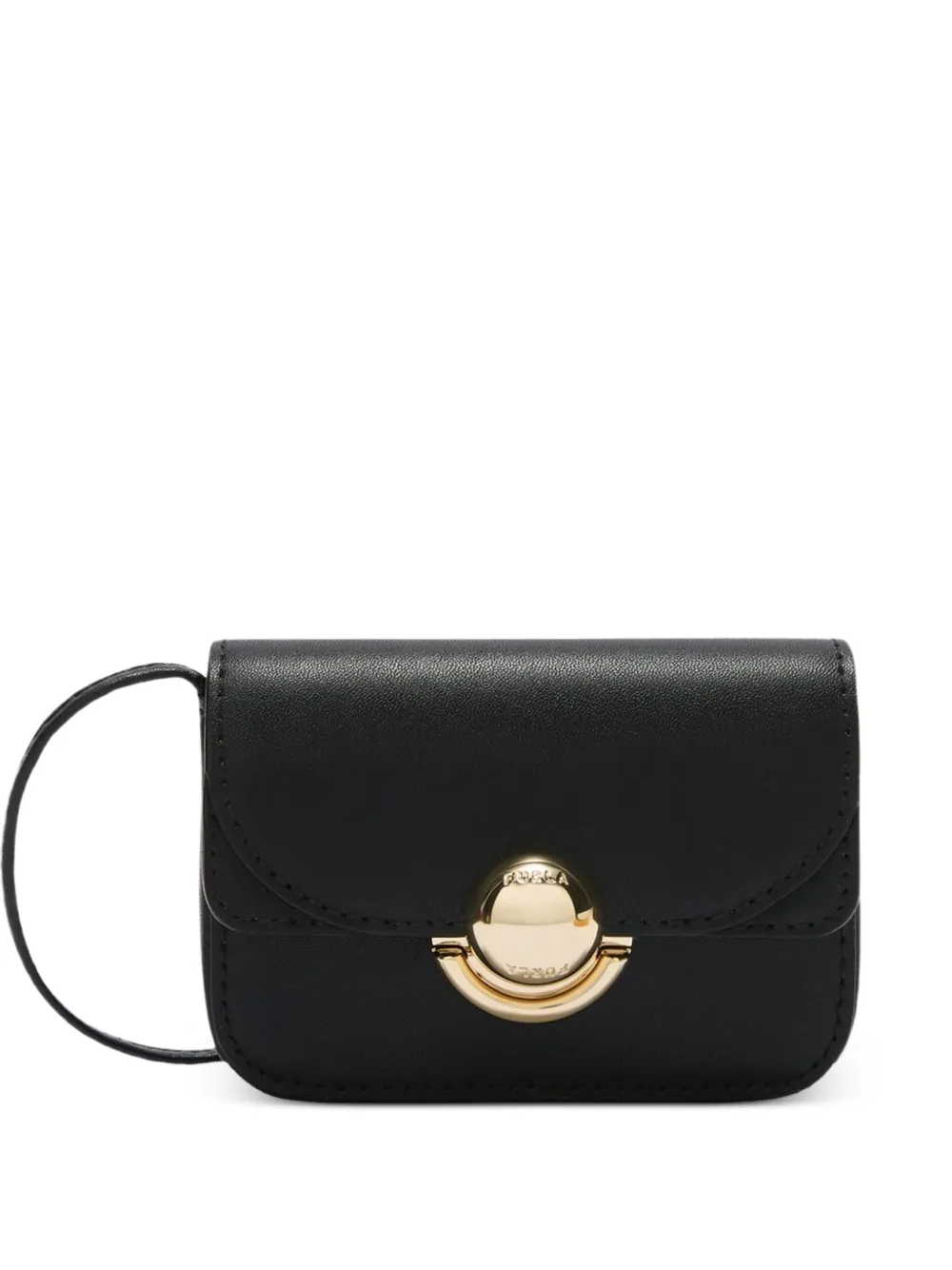 Furla Borsa a spalla Sfera con logo - Nero