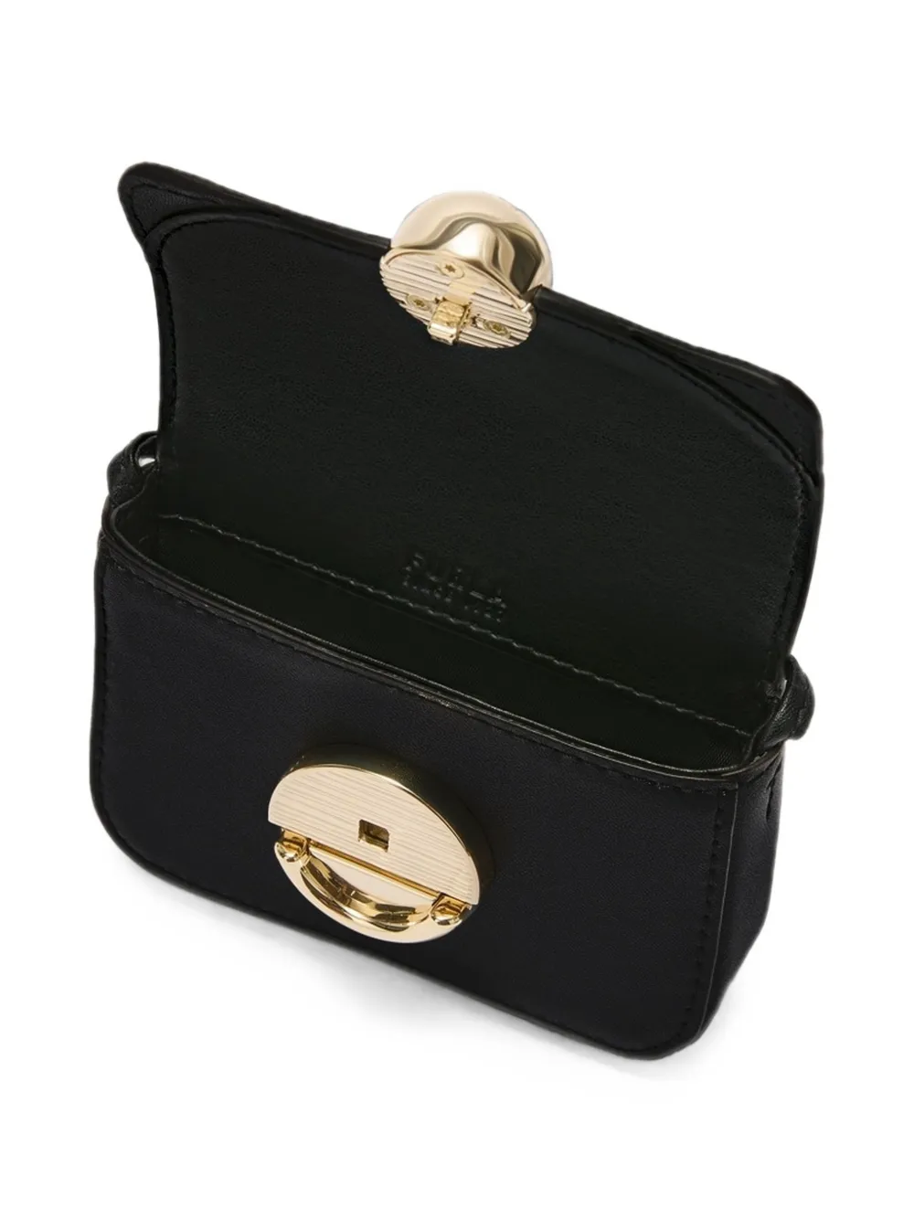 Furla Sfera schoudertas met logodetail Zwart