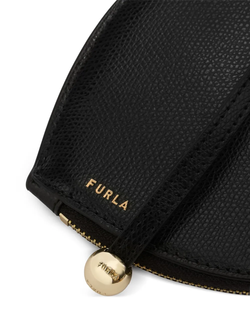 Furla Kleine Laura portemonnee met hart Zwart
