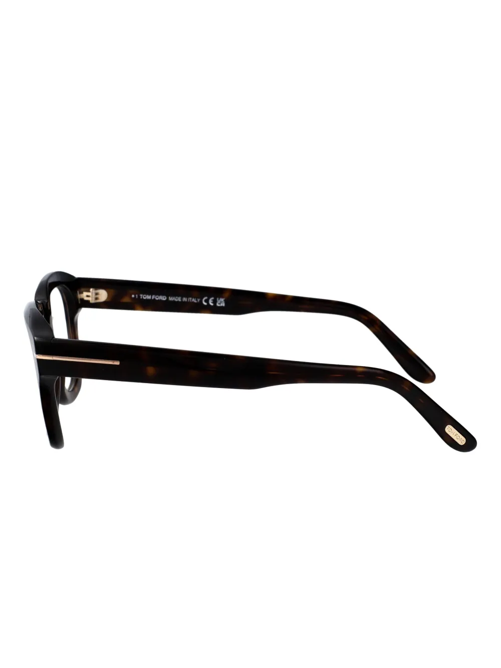 TOM FORD Eyewear Bril met vierkant montuur Bruin