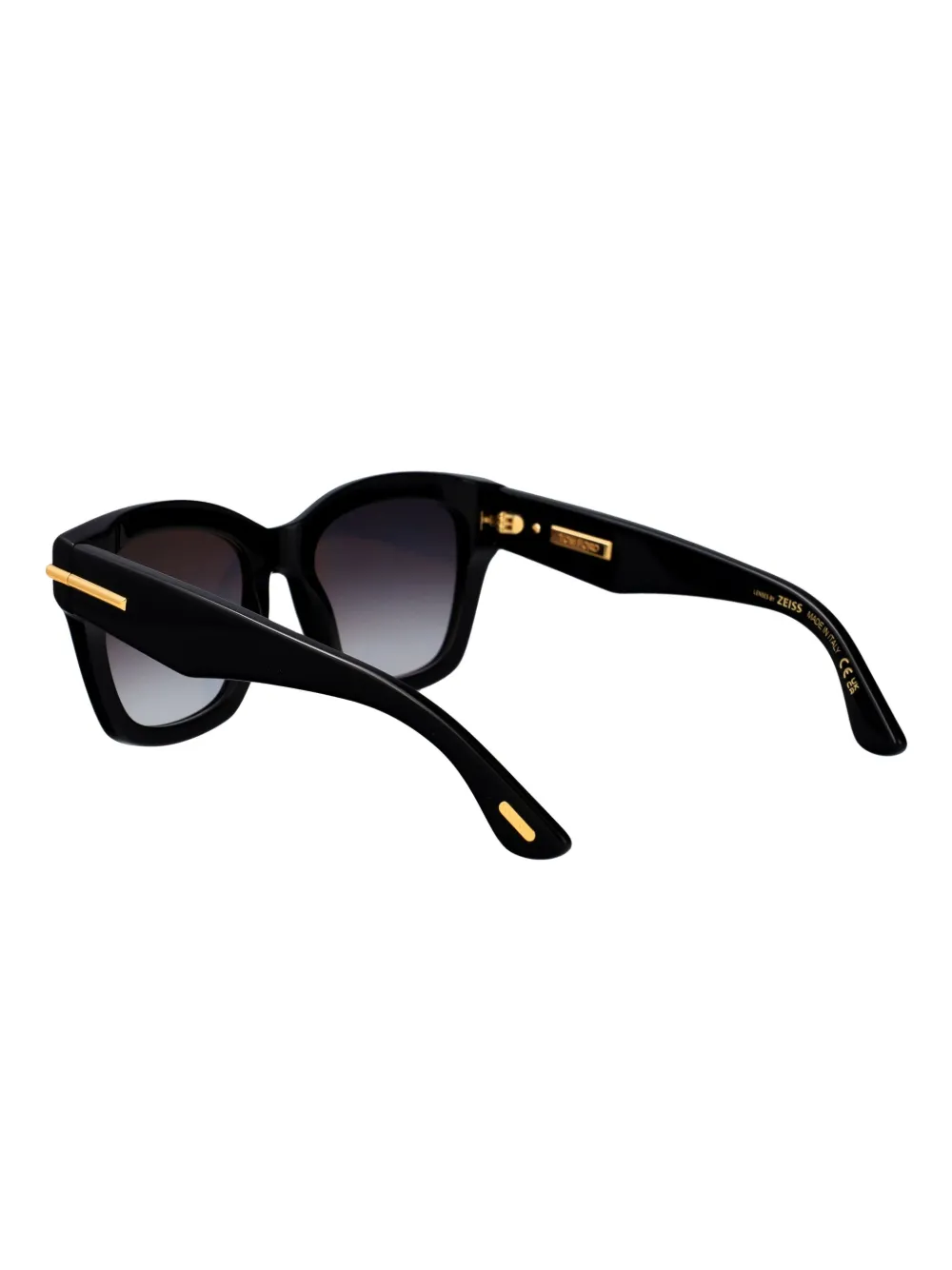 TOM FORD Eyewear Zonnebril met vierkant montuur Zwart