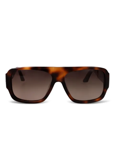 GCDS Sonnenbrille mit eckigem Gestell