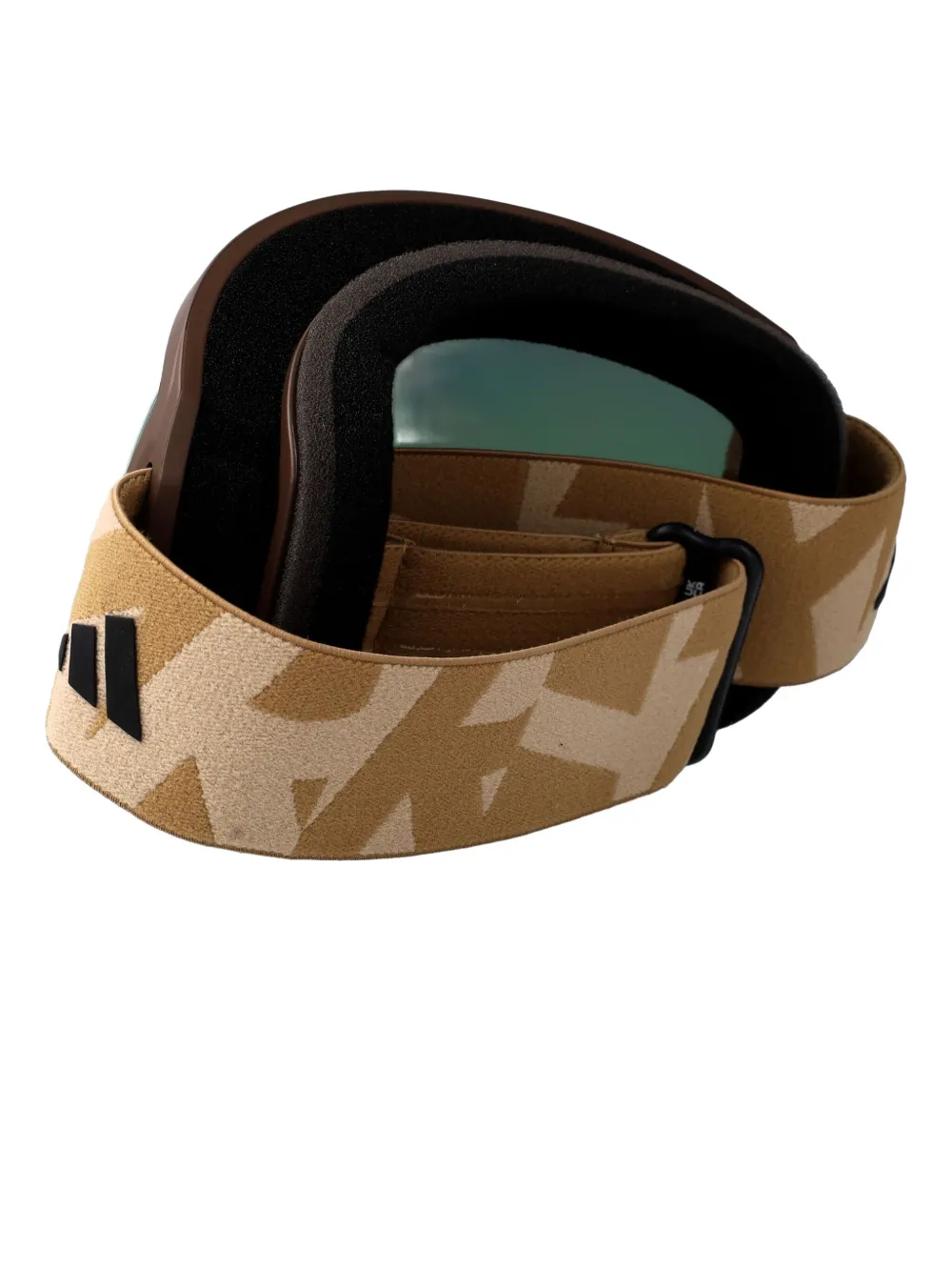 adidas Skibril met logoband Bruin