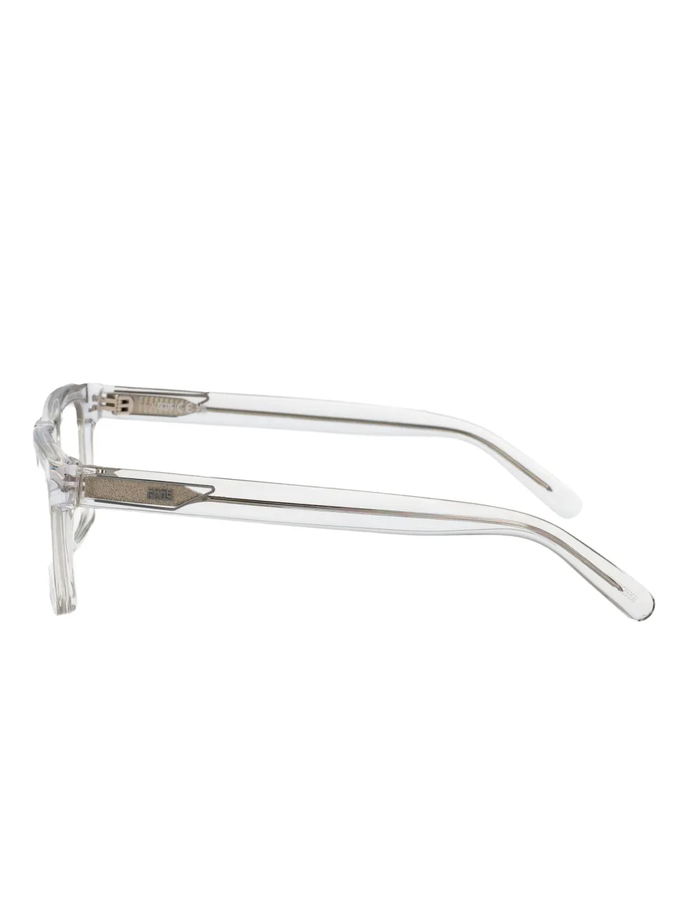 GCDS Bril met vierkant montuur Wit