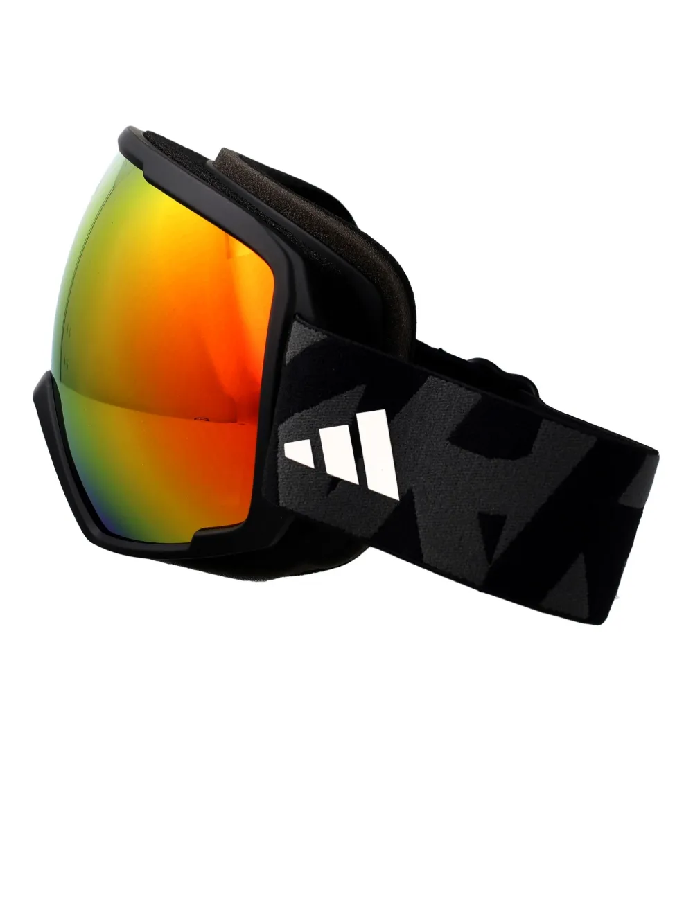 adidas Zonnebril met logoband en bandje Zwart