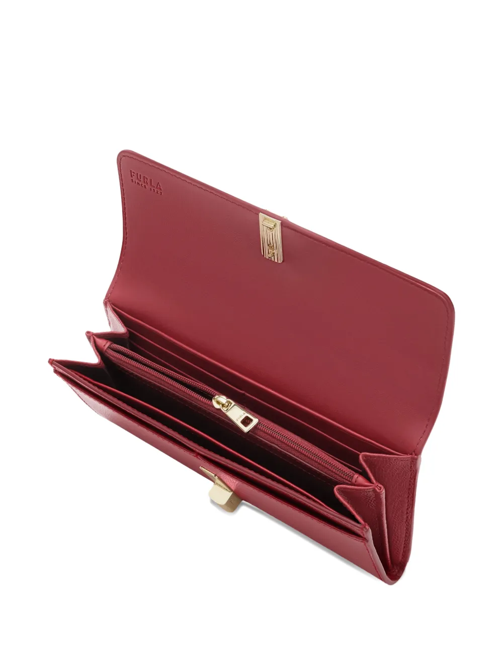  Furla Xl Iride Zip-fastening Continental Wallet - Red 