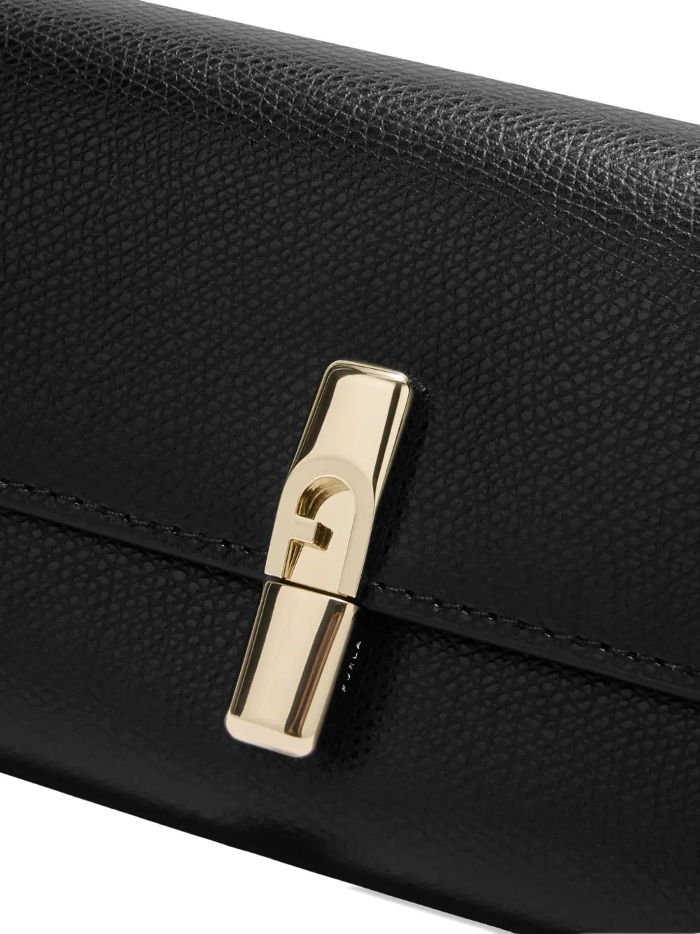 Furla XL Iride portemonnee met ritssluiting Zwart