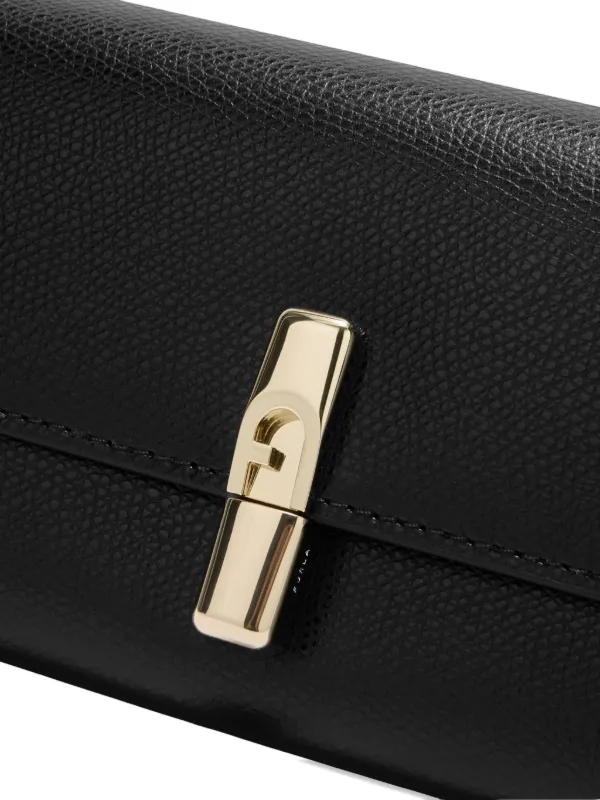 Furla XL Iride zip-fastening Continental Wallet | Black | FARFETCH