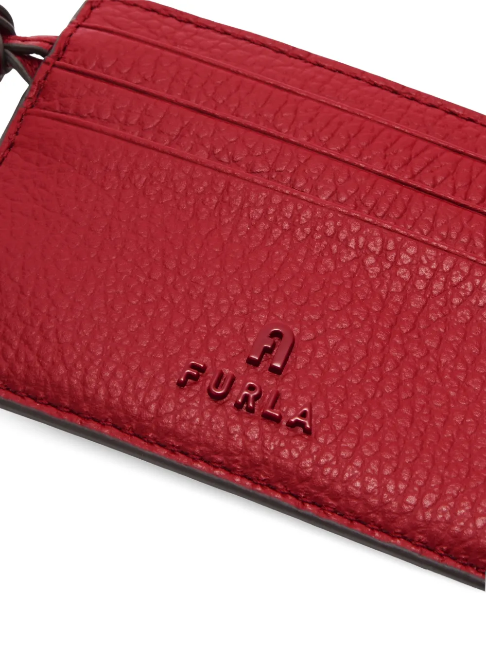 Furla Kleine Camelia pasjeshouder Rood