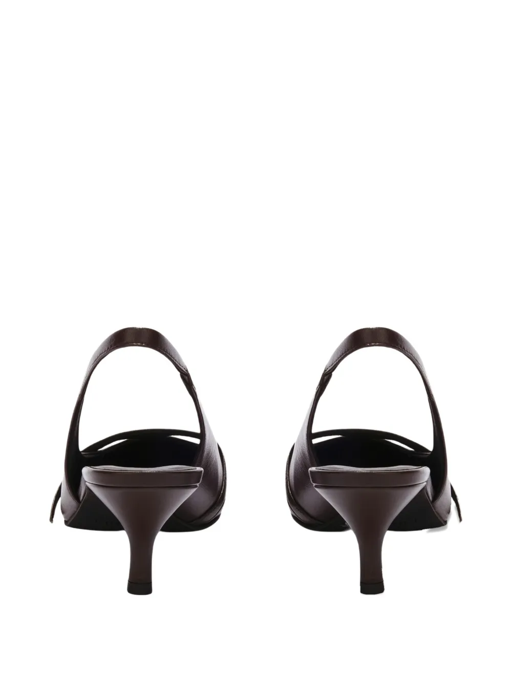 Furla Sfera slingback pumps Bruin