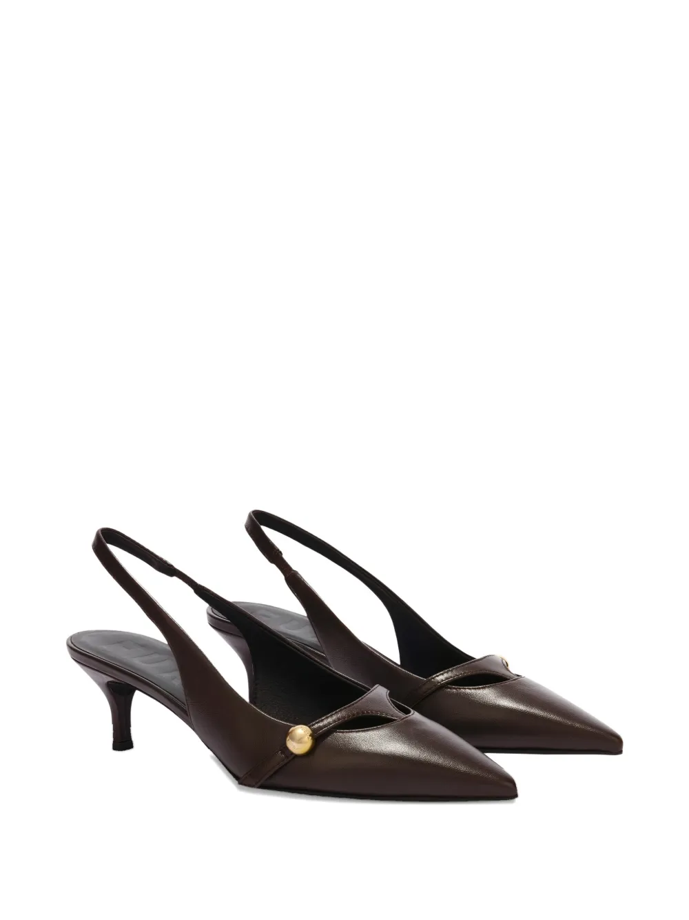Furla Sfera slingback pumps Bruin