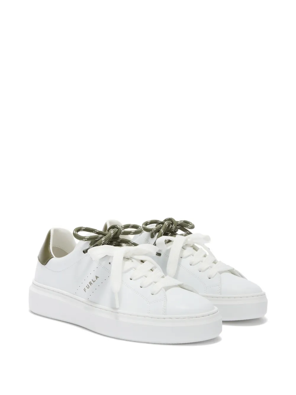 Furla lace-up sneakers Wit