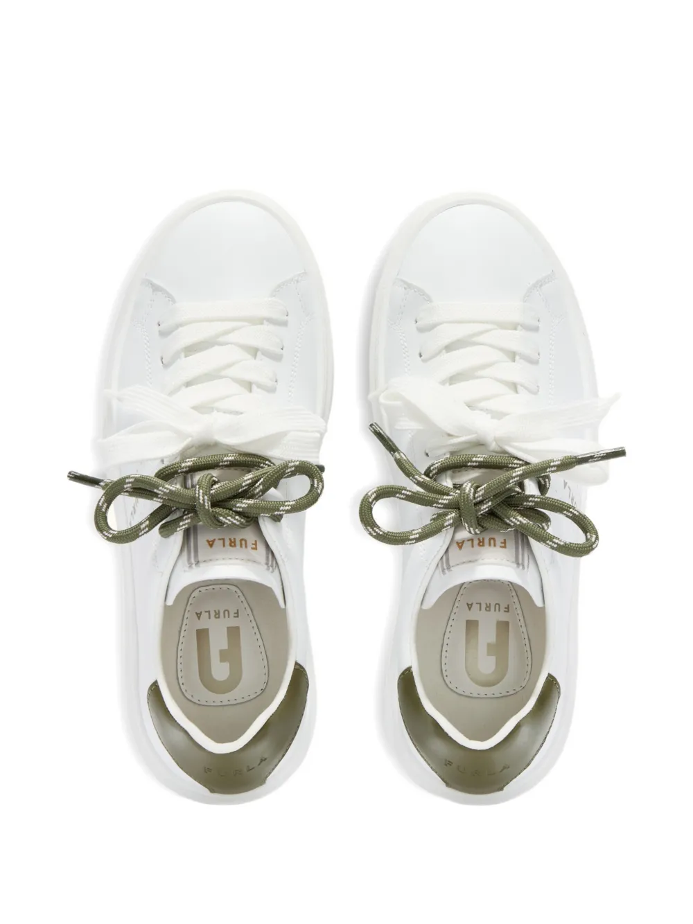 Furla lace-up sneakers Wit