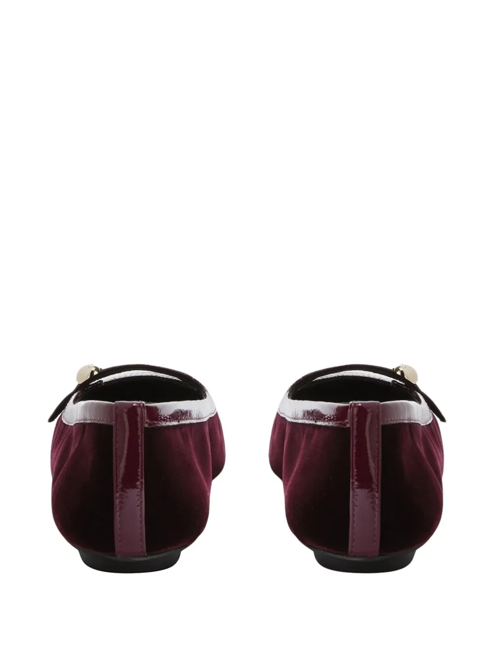 Furla Sfera ballerina's met logo Rood