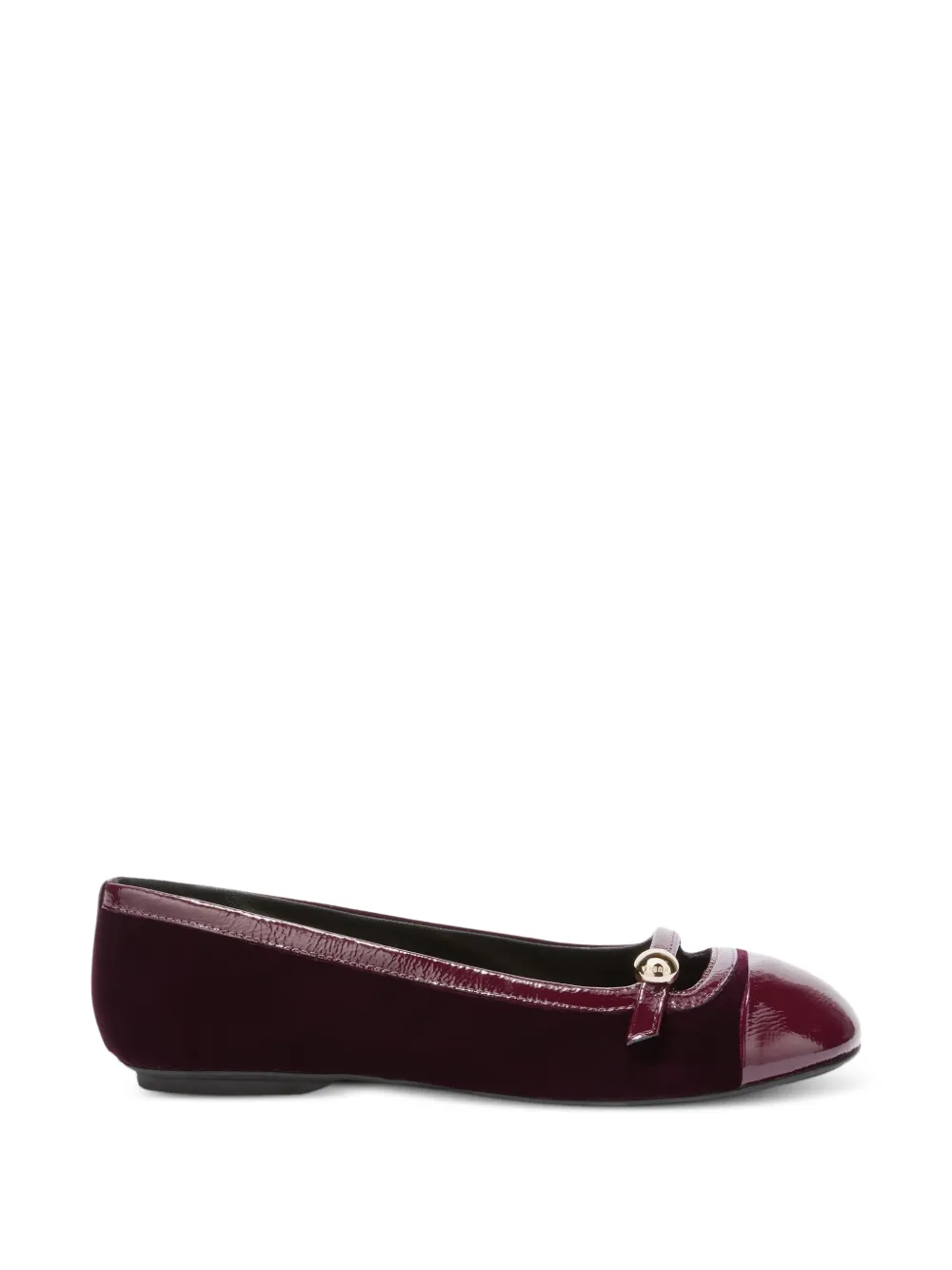 Furla Sfera-logo ballet flats - Rosso