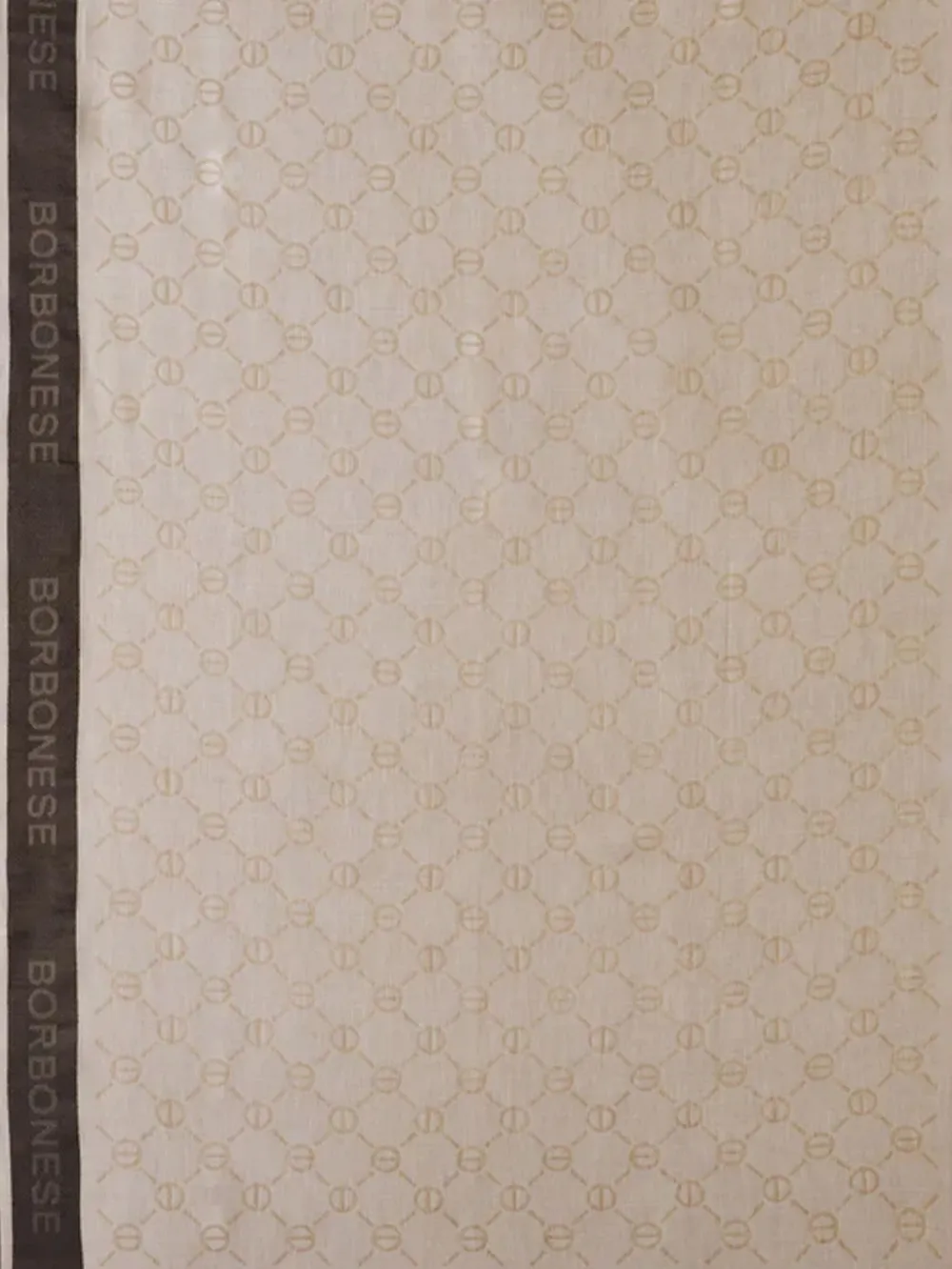 Borbonese logo-monogram scarf | Image 2