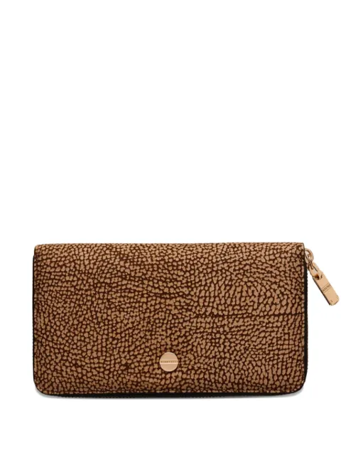 Borbonese top-zip wallet
