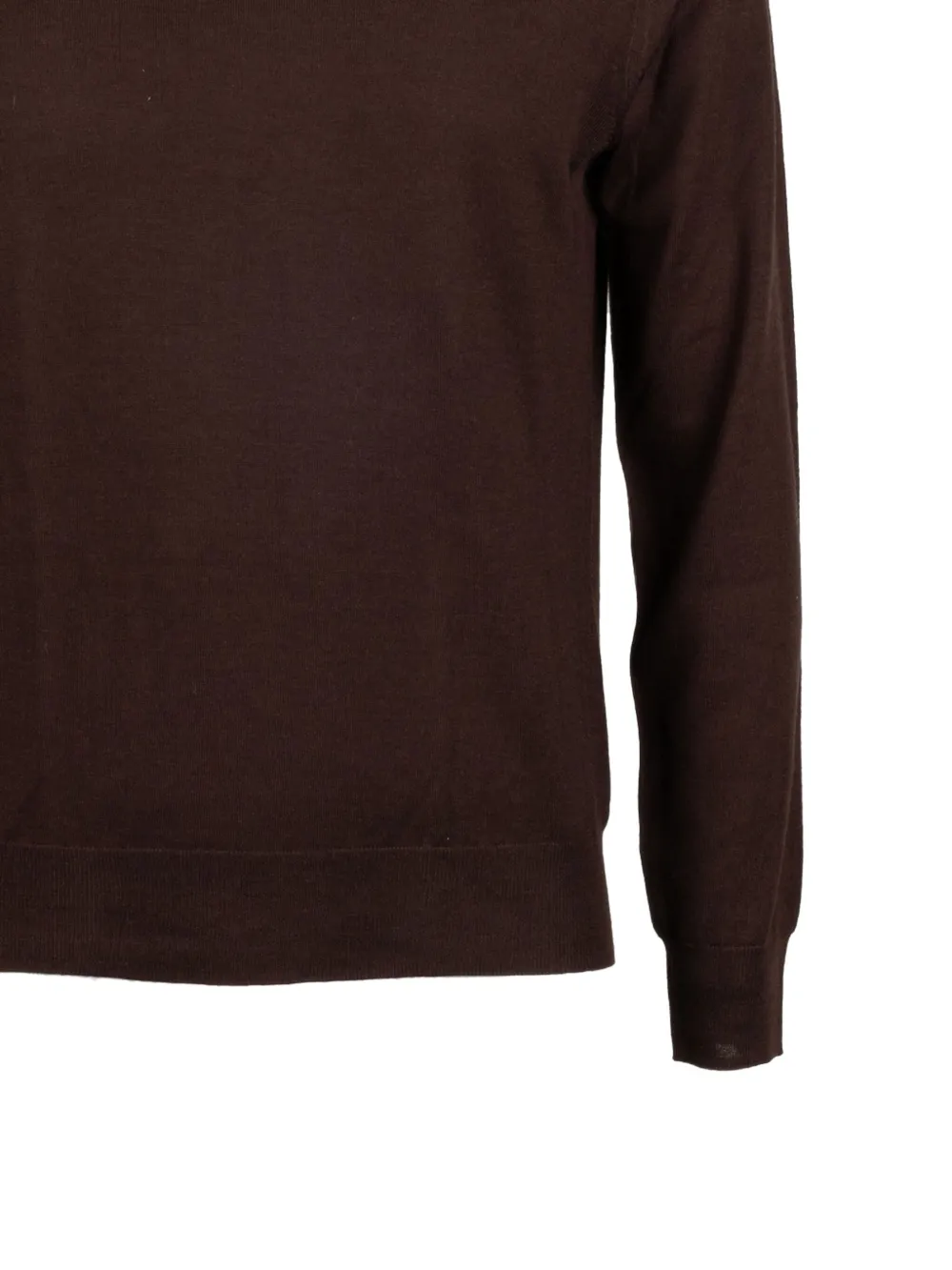 Altea crew-neck long-sleeve sweater - Bruin