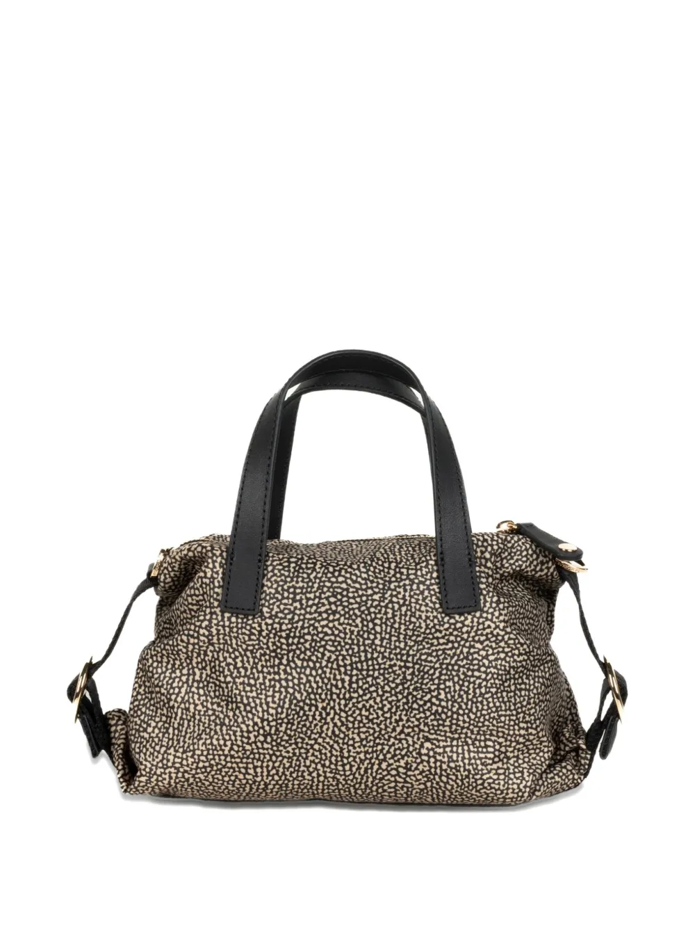 Borbonese patterned tote bag - Beige