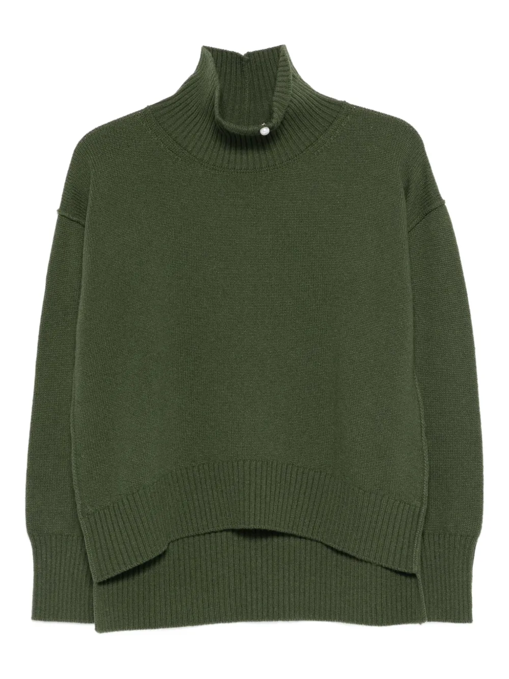Vanisè high-neck knitwear - Grün
