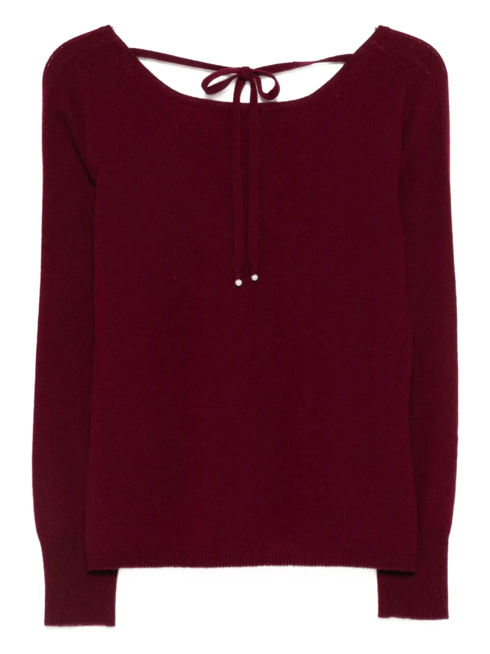 Vanisè suéter tejido con lazo en la espalda | Suéteres | Image 2