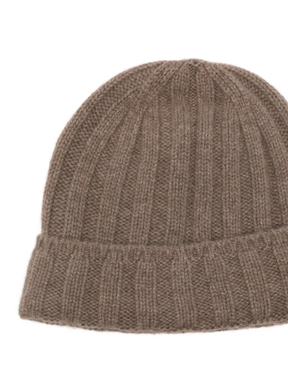 Vanisé Nadine Wool Beanie Hat In Brown
