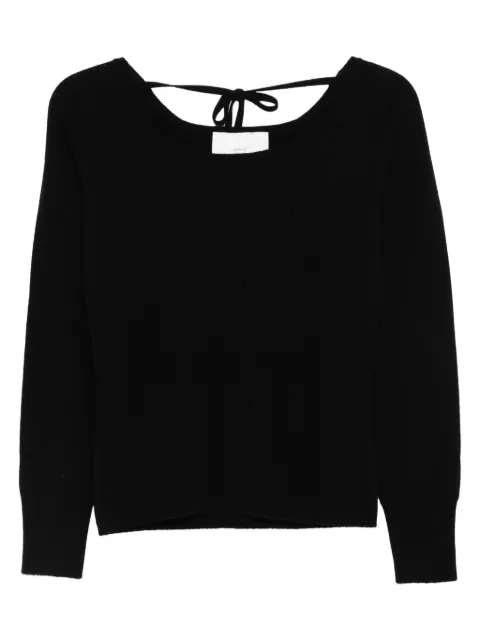 Vanisè suéter tejido con detalle de moño