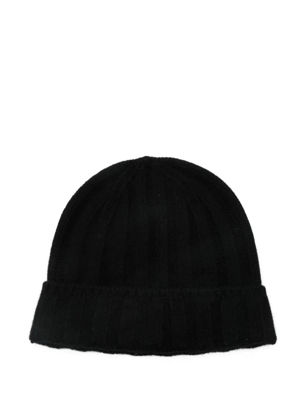 Vanisè Nadine wool beanie hat - Zwart