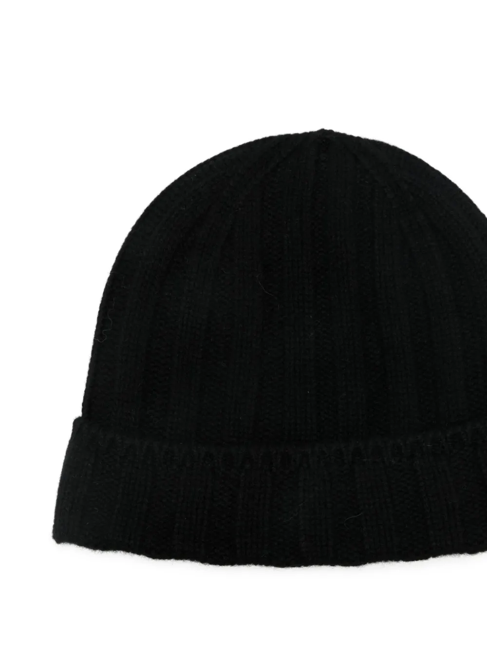 Vanisé Nadine Wool Beanie Hat In Black