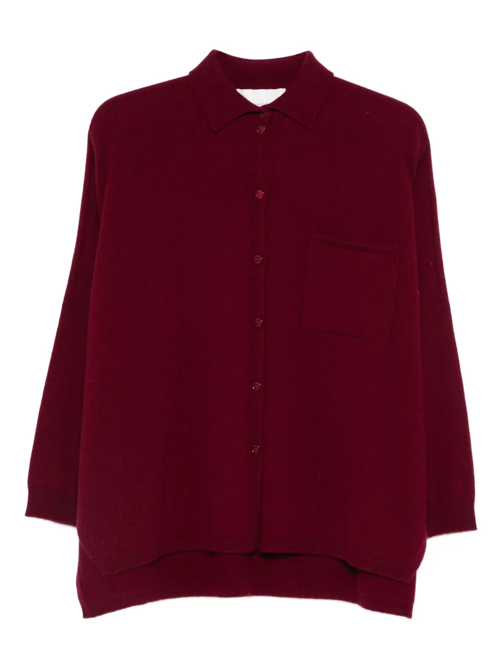 Vanisè Maglione con tasche - Rosso