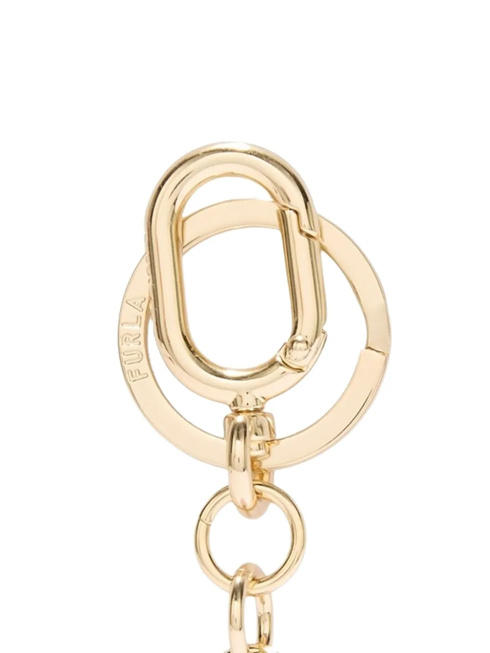 Furla Allegra sleutelhanger met beer Roze