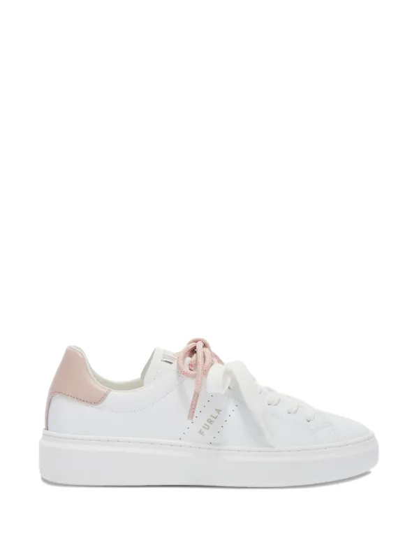 Furla lace-up Sneakers | White | FARFETCH MY
