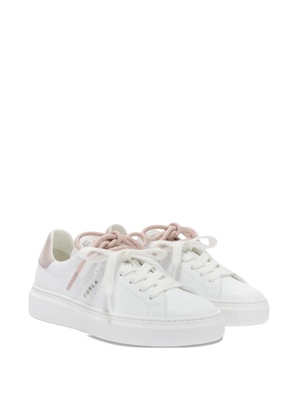 Furla lace-up sneakers Wit