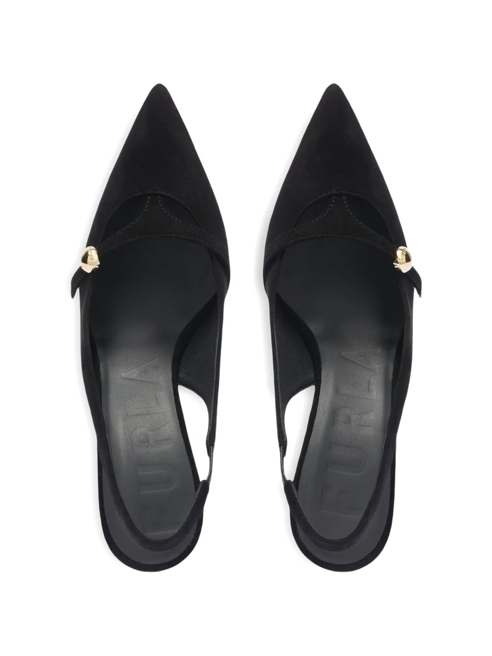 Furla Sfera pointed-toe pumps Zwart