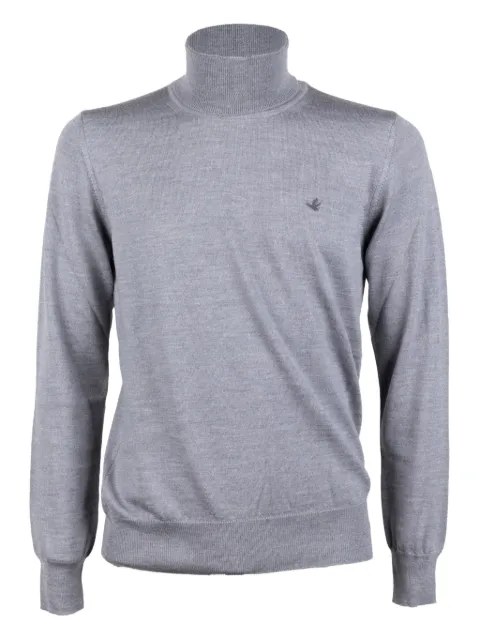 BROOKSFIELD roll-neck logo sweater
