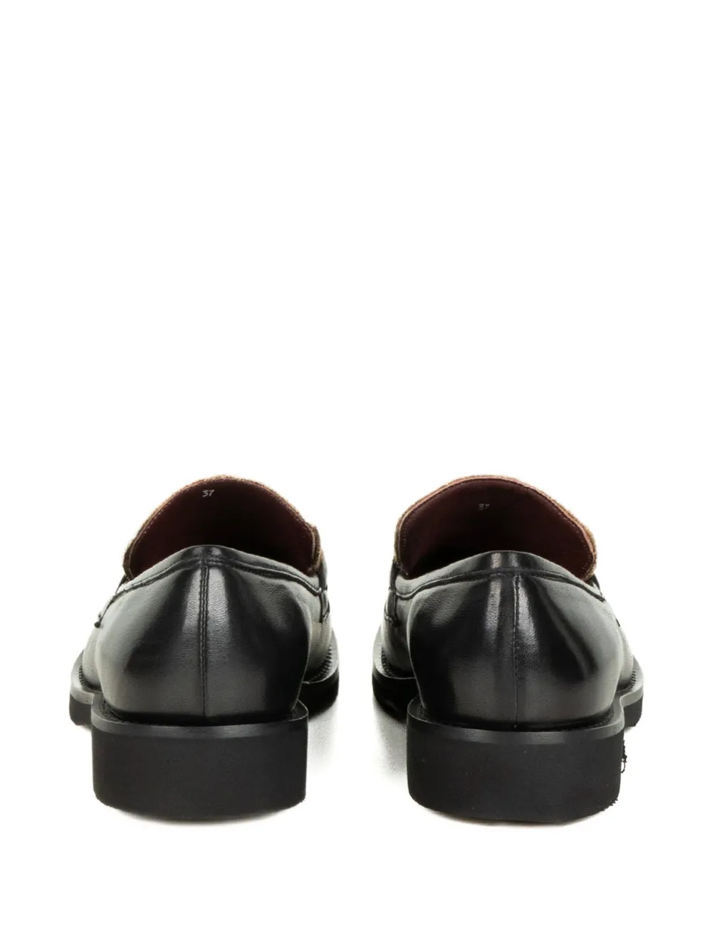 Viola Ricci Horsebit-detail Loafers In Black