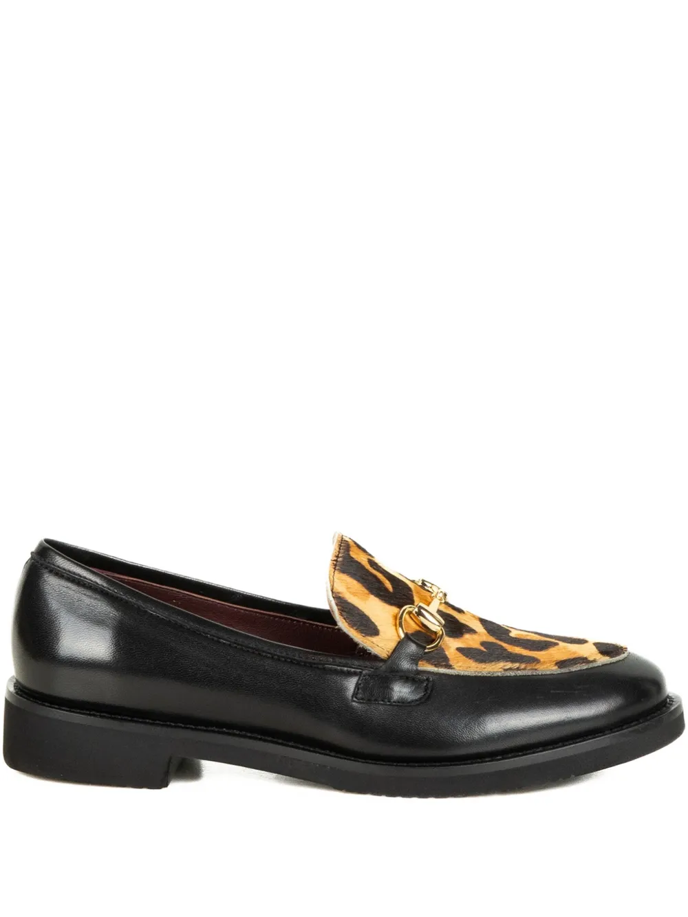 Viola Ricci Horsebit-detail Loafers In Black