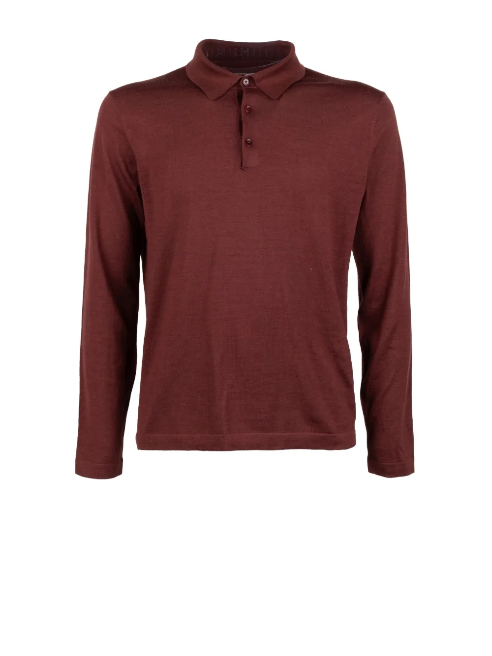 BROOKSFIELD long-sleeved polo shirt - Rood