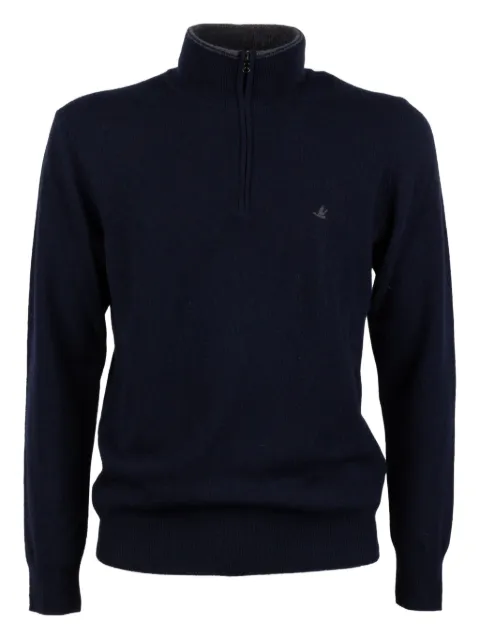 BROOKSFIELD half-zip sweater
