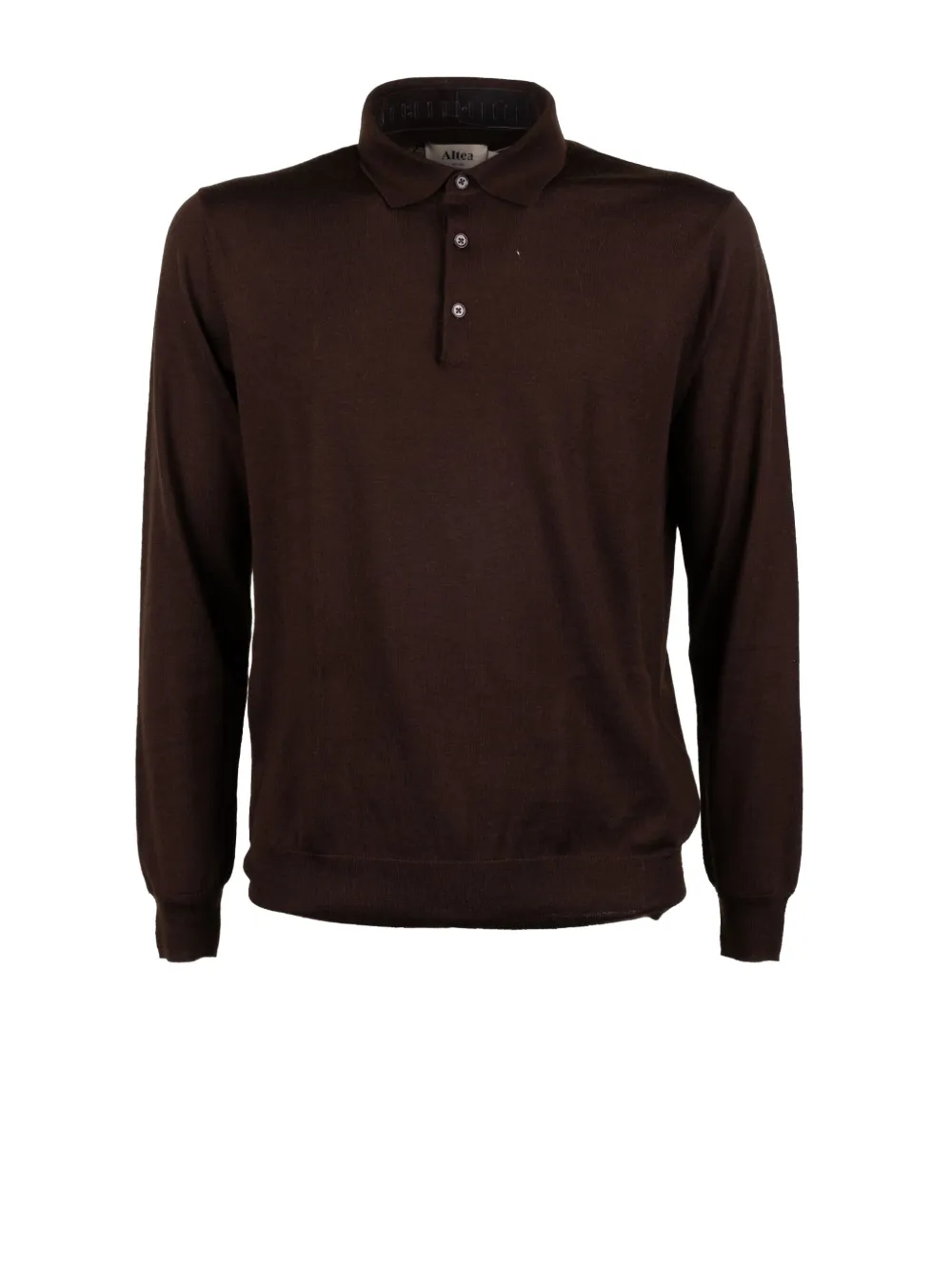 Altea long-sleeve polo shirt - Bruin