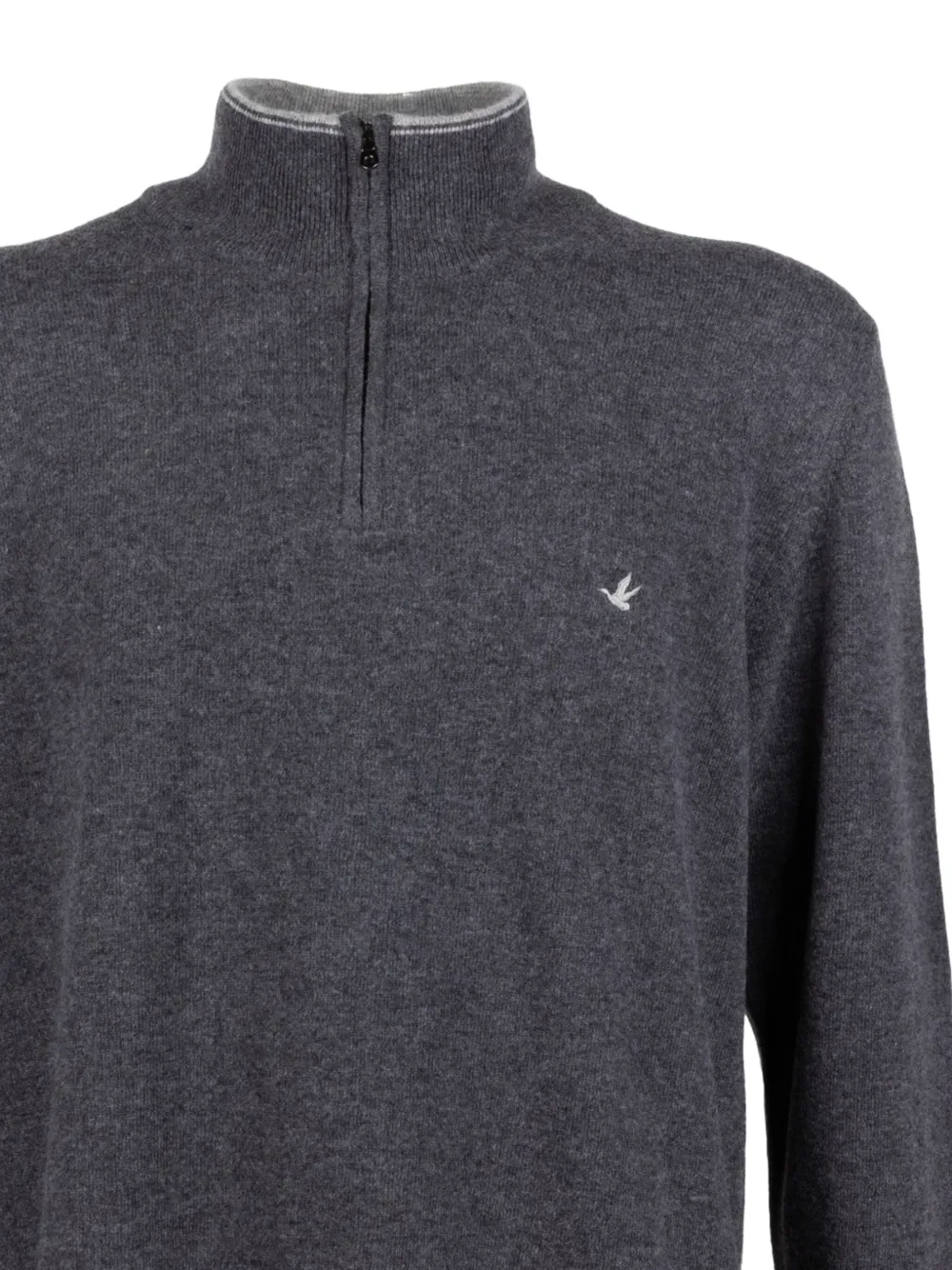 BROOKSFIELD zip mock-neck sweater | Knitted Sweaters | Image 2